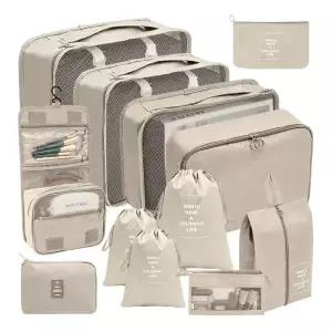 여행 출장 트래블 캐리어 옷정리 수납 파우치 세트 10종 12종