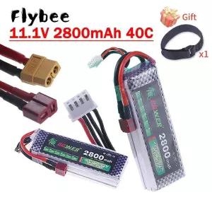 2800mAh 3S 11.1V 40C FPV 드론 리포 배터리 고정익 항공기 장난감 자동차 모델 쿼드콥터 충전식