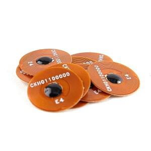 프로그래밍 가능한 모든 NFC 휴대폰 및 NTAG 213 마이크로 칩용 RFID 태그 스티커 10mm 5 개