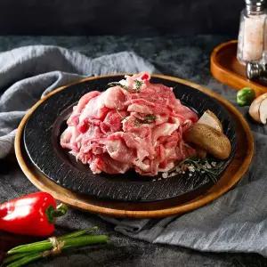 [이푸른]고가네 한돈 앞다리살 불고기용 500g