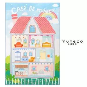 플레이러그 MUNECO DOLL HOUSE 극세사 아이방러그