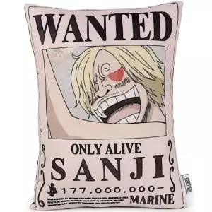캐릭터 원피스 상디 현상금 포스터 쿠션 극세사 재질 굿즈 귀여운캐릭터