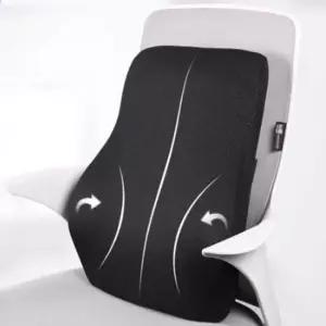 사무실의자 받침대 등 허리 디스크 거치 푹신한 등받이 쿠션 등받이쿠션