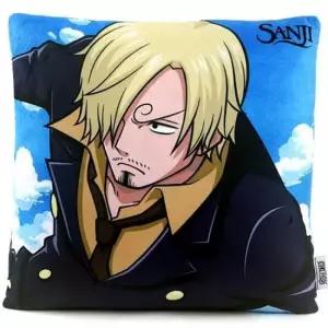 캐릭터 원피스 사각 프린트 쿠션 상디 봉제인형