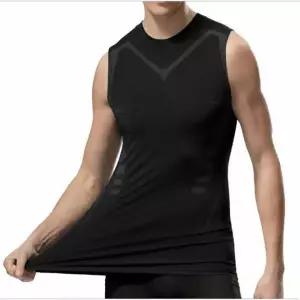 남자 민소매 티셔츠 통기성 쿨링 운동복 헬스용