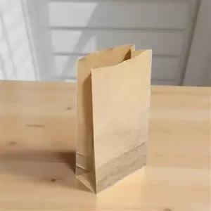 실속 각대 봉투 무표백 크라프트지 종이 베이커리 간식 포장 18X34cm 100매