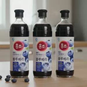 홍초 블루베리 1.5L x 3병