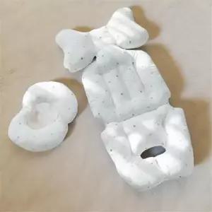 유모차 등받이 쿠션 라이너 시트 양면 사계절 목쿠션