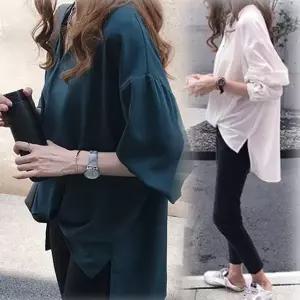 [하프클럽/]3988 꼬임포인트 블라우스 3색상