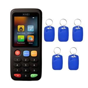 B24B X7 NFC 디코더 복사기 125Khz 13.56Mhz 스마트 카드 리더기 복제 키 기계 프로그래머 배지