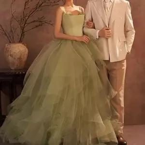 드레스 교복몰 허브그린 엘프 웨딩촬영 프릴 이브닝