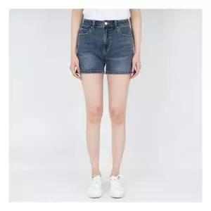 게스게스 여성 청바지 3부 쇼츠 미디엄블루 YO2D6953