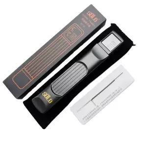 휴대용 미니 기타 LED 화면 어쿠스틱 연습기