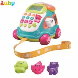 오비(AUBY) 우리아기 멀티전화기 수화기놀이 감각 전화기완구 전화기장난감 발달 완구