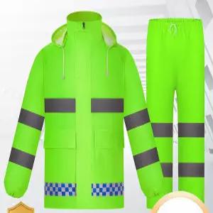 형광색 우의 우비 배달대행 상하의세트 방수 작업복