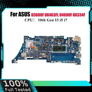 ASUS ZenBook U3600F UX334FL 메인보드용 노트북 마더보드 (10세대 I3 i5 i7 고속 지원)