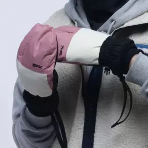 9FX 여성 성인 삼지 장갑 스키 스노보드 인디핑크 L BNA