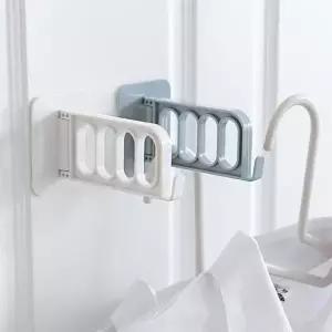 무타공 접착식 부착식 접이식 폴딩 원룸 자취방 공간절약 옷걸이 미니 히든 행거 M10647