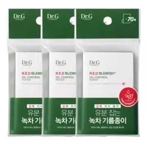 닥터지 기름종이 레드블레미쉬 오일컨트롤 페이퍼 3개 BNS