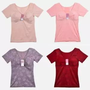 [라일리여성언더웨어] Rly 반팔런닝 노와이어브라런닝 여성반팔티셔츠 여자여름