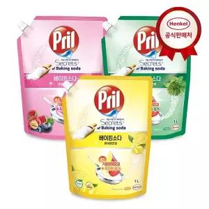 [헨켈][비밀] 헨켈 프릴 주방세제 1L(리필) 3개