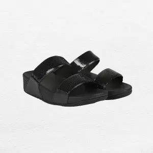 [핏플랍]루루 시퀸 슬라이드 토포스트 슬리퍼 샌들 4종택1