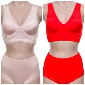 [라일리여성언더웨어] Rly 인견브라팬티 여름스포츠브라 데일리브라 편안한브라