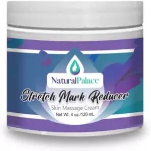 스트레치 마크 리듀서 스킨 마사지 크림 알로에와 콜라겐이 함유된 포뮬러. 임신 케어 벨리 민감성 피부