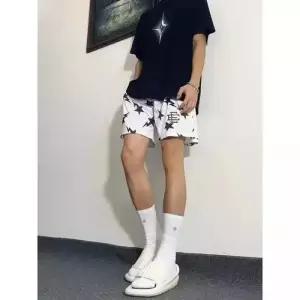 남사친 팬츠 반바지 농구 트레이닝 속건 메쉬 피트니스 비치 4부 DUCHI1