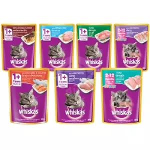 ( )(10개묶음)[위스카스] 파우치 주니어참치 80g