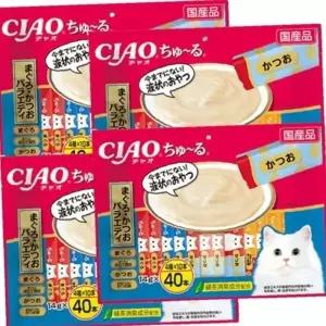 ( )반려묘 습식 출근용 스낵 참치 가다랑어 14g 40P 파우치 스틱