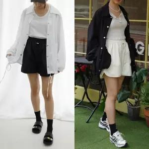 위쉬몰 LT 레인롱드로우스트링점퍼(S137H405) 빅사이즈 (15724968A)