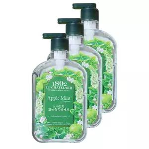 애경 르샤트라 고농축 주방세제 애플민트향 750ml 3개 설거지