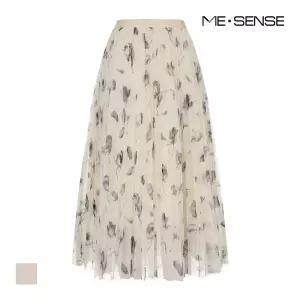 [미센스] 패턴플리츠 롱스커트_MB45SKM304Z