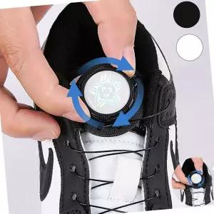 운동화끈 매듭없는 회전 버클 와이어 다이얼 신발끈 운동화끈2P