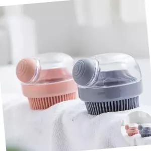 목욕솔 실리콘 강아지 고양이 샴푸브러쉬