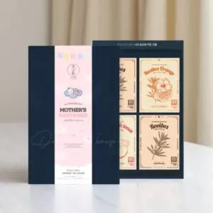 임산부 생일 선물 출산 용품 임신 서프라이즈 산모 용품 티 세트