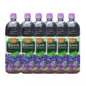 [셀러허브]롯데칠성음료 델몬트 오리지널 포도 1.5L 12개입 /s (S33046880)