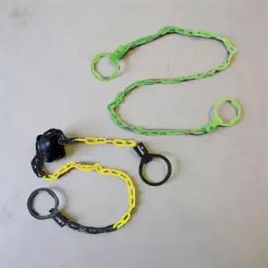 라바콘간편연결봉 칼라콘 주차금지 콘걸이봉 걸이대 출차 주의등 콘걸이 경계봉 2m