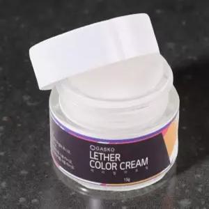 가죽 자켓 염색 크림 염색약 신발 가방 구두 컬러 복원 하양 15g