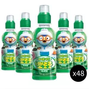 [셀러허브]팔도 뽀로로 사과맛 235ml 48개입(2박스) /s (E33044992)