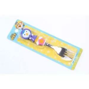 [오너클랜]BS 뽀로로 입체핸들포크 3기 유아용포크 캐릭터식기