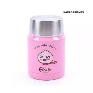 [오너클랜]BS 카카오프렌즈 보온보냉 죽통(어피치) 아동식기 어린이집도시락