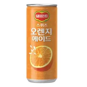 [셀러허브]롯데칠성음료 델몬트 스퀴즈 오렌지에이드 240ml 30개입 /s (E33046898)