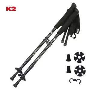 [갤러리아] K2 케이투 공용 산행 등산 BOOST 두랄루민 4단 스틱 세트 KUA24T02
