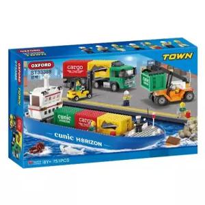옥스포드 ST33388 타운 선박 조립 블럭 블록 조립 만들기 소품 선물 완구보드게임