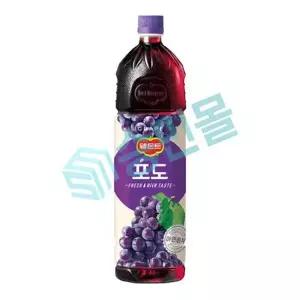 [셀러허브]롯데칠성음료 델몬트 포도 100 1.5L x 12개입 /s (E39174857)