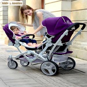 달과6펜스 이중 태아용 양방향 접이식 경량 신생아 이동식  카트