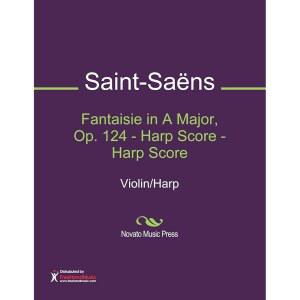 판타지 장조, Op. 124 - 하프 (바이올린 악보 하프)