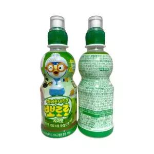 [셀러허브]팔도 뽀로로 어린이 음료수 주스 사과맛 235ml x 18개 /s (E43383961)